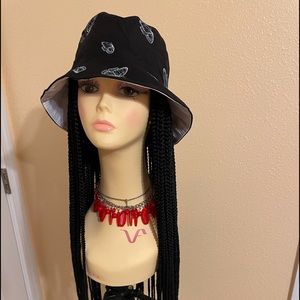 Bucket wig hat